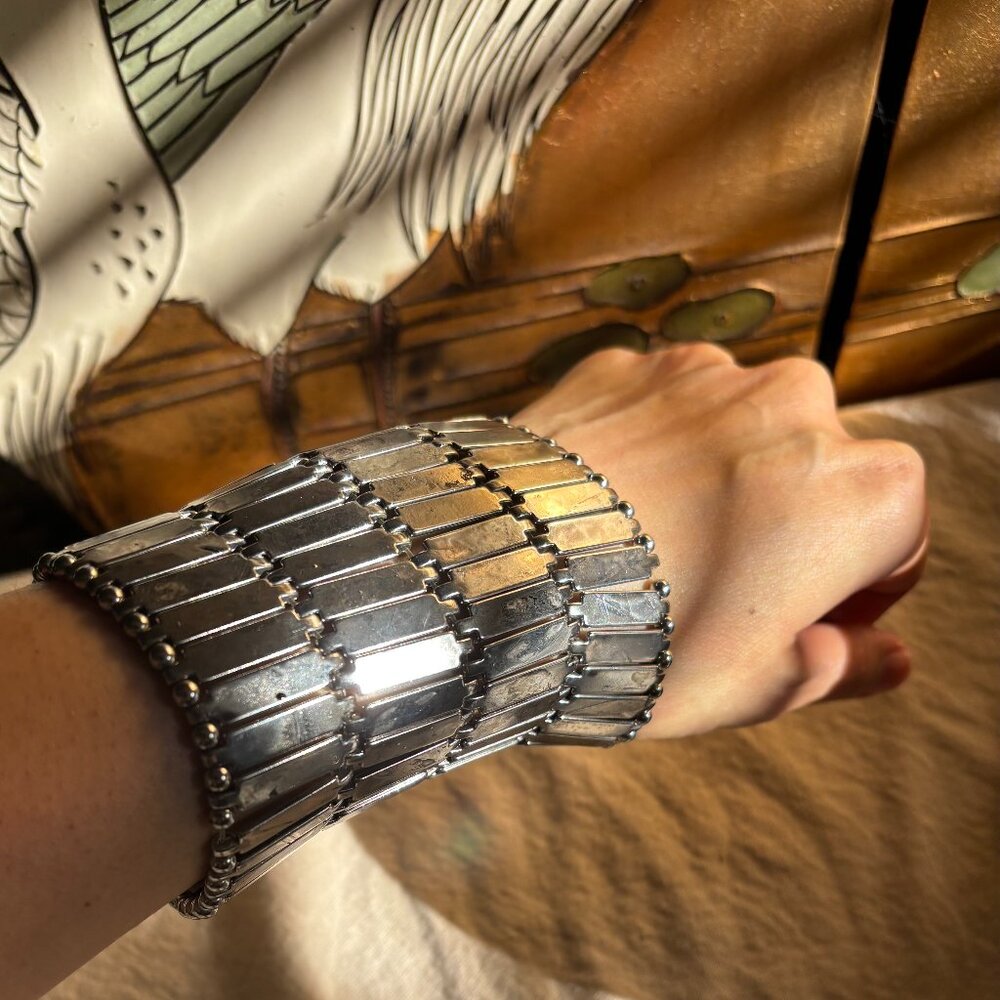 Joan of Arc Silver Stretch Bracelet